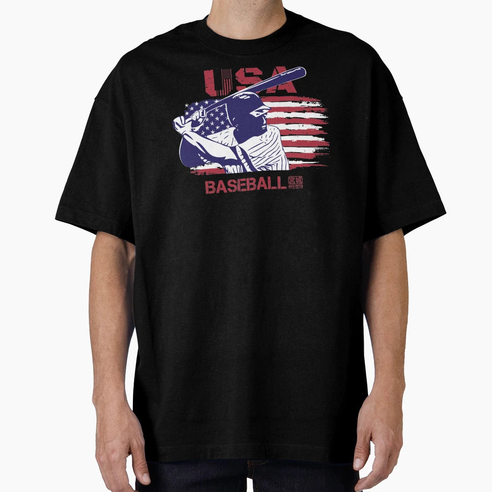 Usa Baseball Tokyo 2021 T-Shirt - Novelty Apparel for Adults - T-Shirt, Sweatshirt, Hoodie