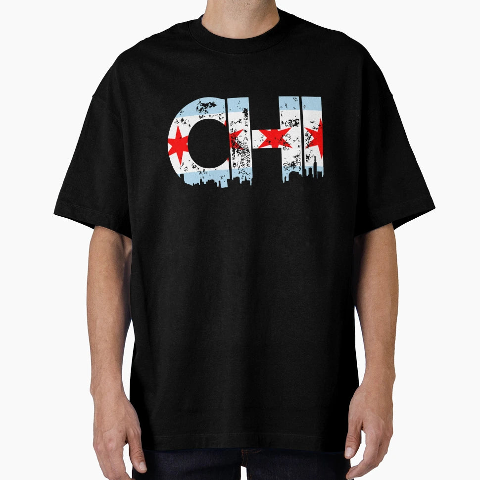 Chicago T-Shirt - Streetwear Style Unisex - T-Shirt, Sweatshirt, Hoodie