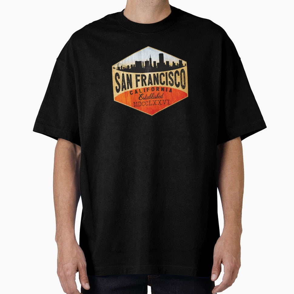 Golden Gate Bridge San Francisco T-Shirt - Unique Graphic for Adults - T-Shirt, Sweatshirt, Hoodie