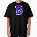 Varsity Letter B T-Shirt - Streetwear Style Unisex - T-Shirt, Sweatshirt, Hoodie
