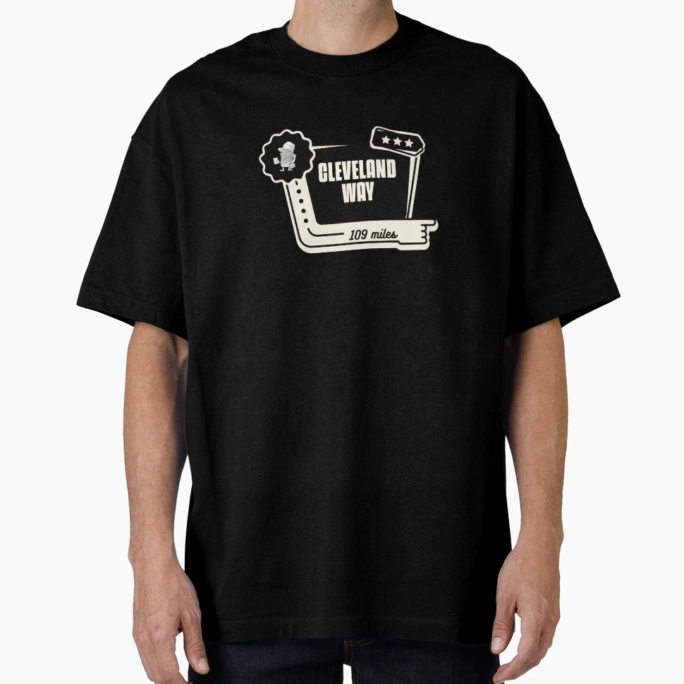 Cleveland Way T-Shirt - Custom Art Print for Adults - T-Shirt, Sweatshirt, Hoodie
