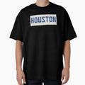Houston Street Tile Art Blue White T-Shirt - Aesthetic Graphic Unisex - T-Shirt, Sweatshirt, Hoodie