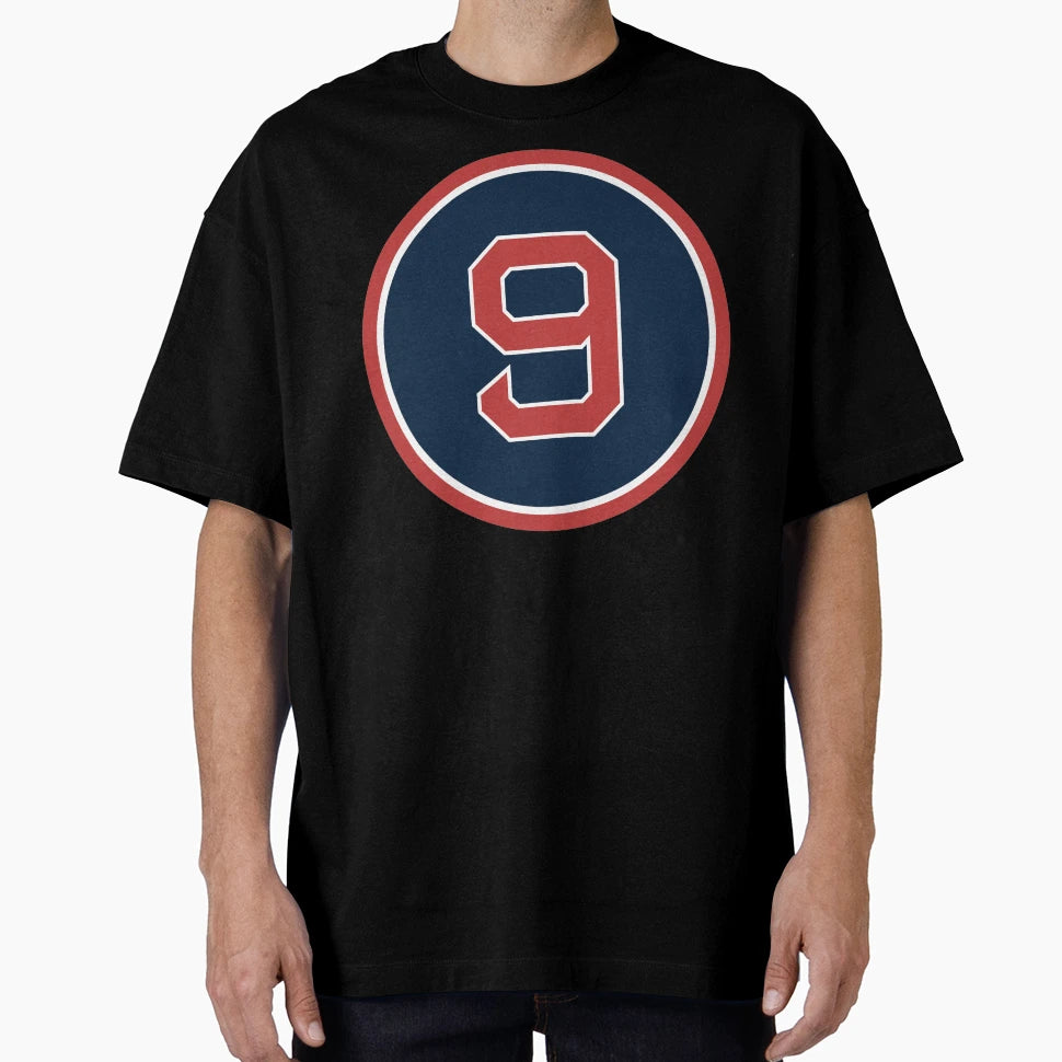 Ted Williams 9 Jersey Number T-Shirt - Unique Graphic Unisex - T-Shirt, Sweatshirt, Hoodie