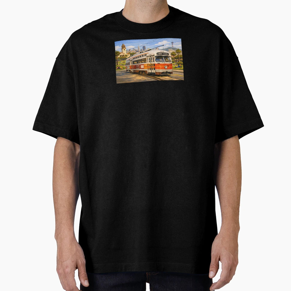 Dolores Park San Francisco Sf Muni T-Shirt - Aesthetic Graphic Men Women - T-Shirt, Sweatshirt, Hoodie