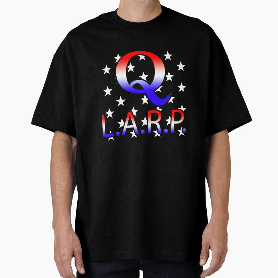 Q Larper T-Shirt - Fun Novelty Design for Adults - T-Shirt, Sweatshirt, Hoodie
