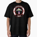 Cleveland Ohio Skyline Flag T-Shirt - Fun Novelty Design Men Women - T-Shirt, Sweatshirt, Hoodie