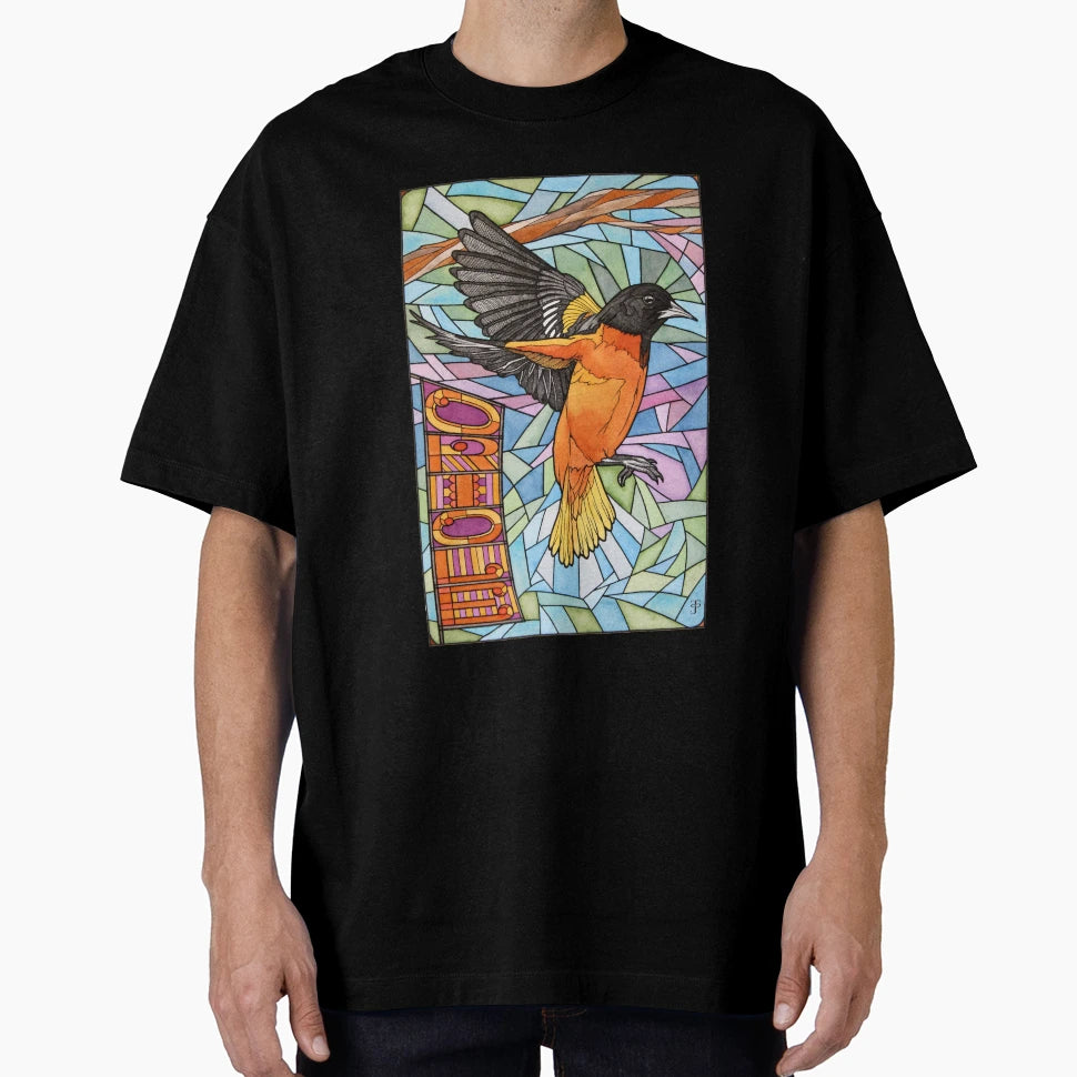 Oriole T-Shirt - Minimalist Print Men Women - T-Shirt, Sweatshirt, Hoodie