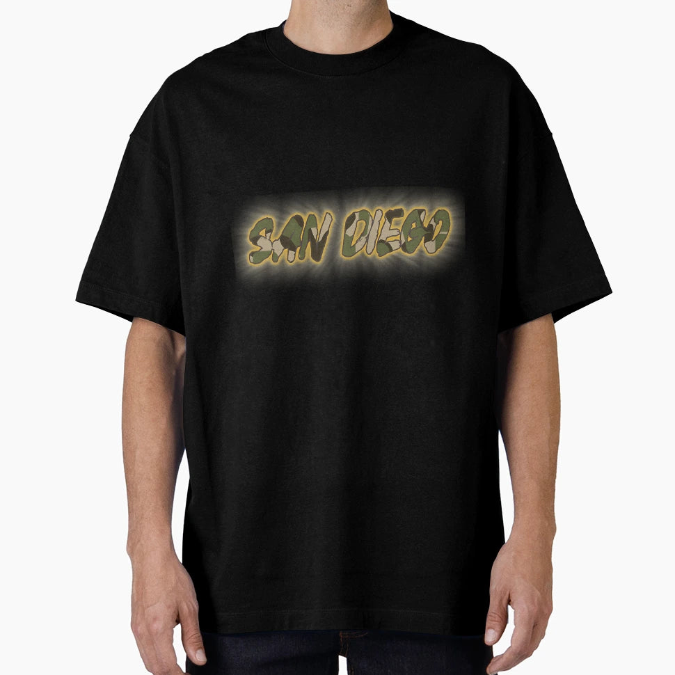 San Diego City Connect Camouflage T-Shirt - Aesthetic Graphic Unisex - T-Shirt, Sweatshirt, Hoodie