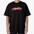 Cincy Scribble Minimal Art T-Shirt - Graphic Print Men Women - T-Shirt, Sweatshirt, Hoodie