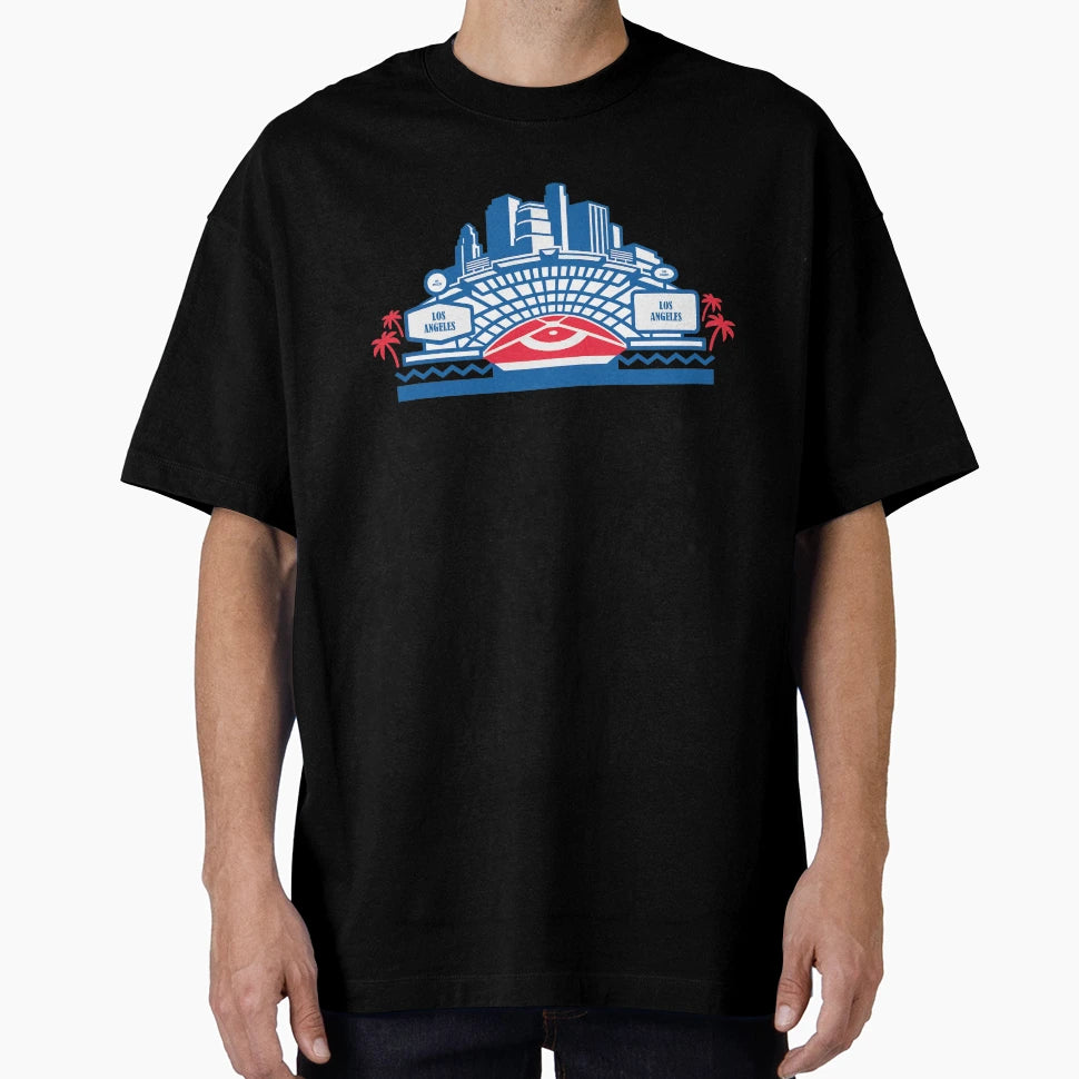 Los Angeles Stadium T-Shirt - Aesthetic Graphic Men Women - T-Shirt, Sweatshirt, Hoodie