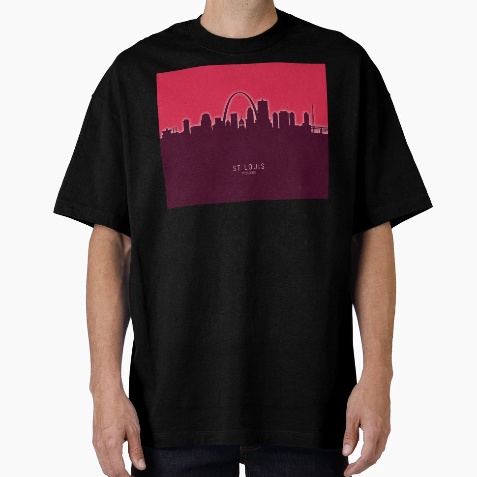 St Louis Missouri Skyline T-Shirt - Graphic Print for Adults - T-Shirt, Sweatshirt, Hoodie