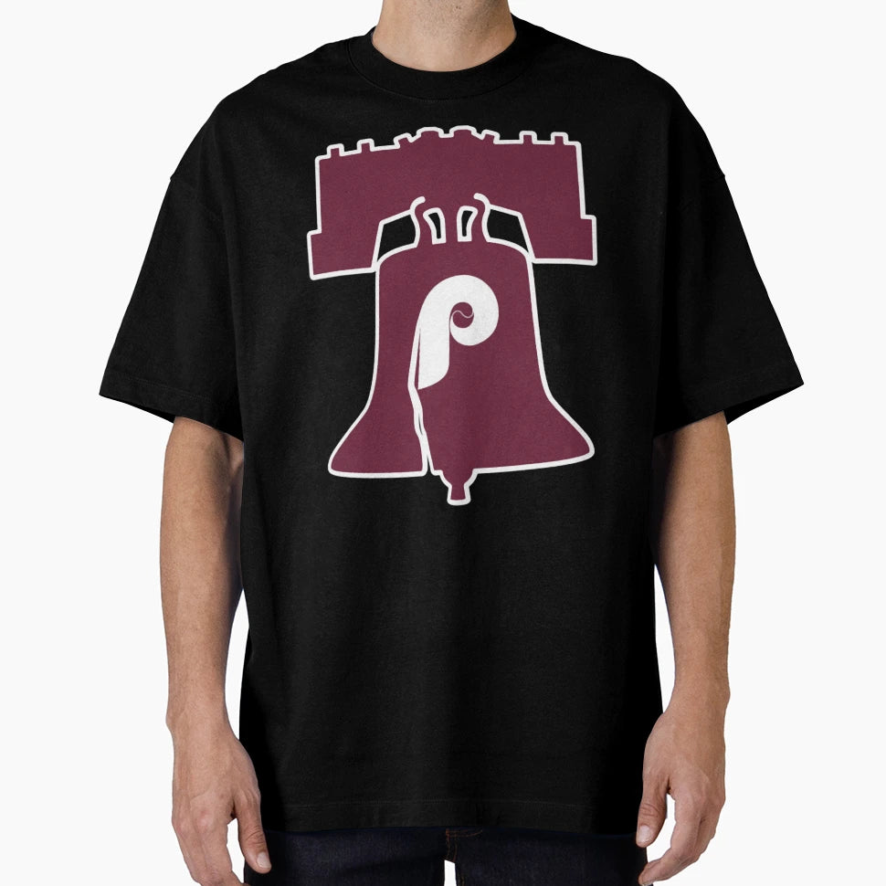 Philadelphia Baseball Liberty Bell Red T-Shirt - Minimalist Print Unisex - T-Shirt, Sweatshirt, Hoodie