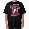 Philadelphia Baseball Liberty Bell Red T-Shirt - Minimalist Print Unisex - T-Shirt, Sweatshirt, Hoodie