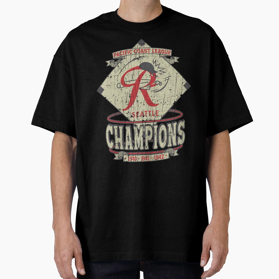 Seattle Rainiers T-Shirt - Graphic Print Unisex - T-Shirt, Sweatshirt, Hoodie