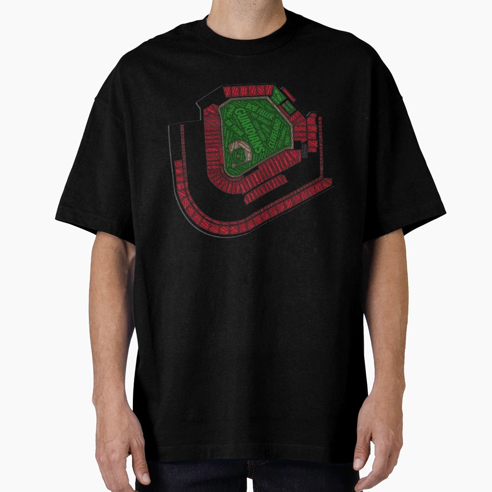 Guardians Stadium T-Shirt - Minimalist Print Men Women - T-Shirt, Sweatshirt, Hoodie