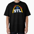 St Louis Fleur De Arch Birds Logo T-Shirt - Aesthetic Graphic Men Women - T-Shirt, Sweatshirt, Hoodie