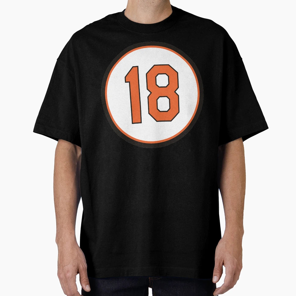 Jeff Conine 18 Jersey Number T-Shirt - Graphic Print Unisex - T-Shirt, Sweatshirt, Hoodie