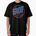 Go Baseball Crossed Bats Sports T-Shirt - Trendy Graphic for Adults - T-Shirt, Sweatshirt, Hoodie