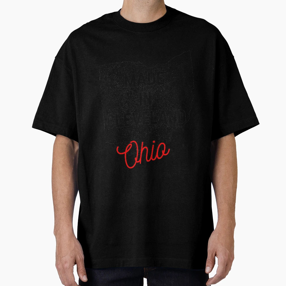 Made Cleveland Ohio T-Shirt - Unique Graphic Men Women - T-Shirt, Sweatshirt, Hoodie