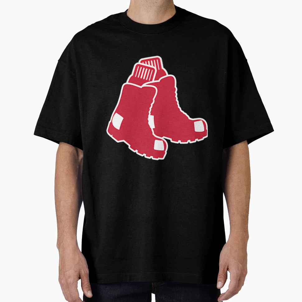 Boston Work Boots T-Shirt - Fun Novelty Design Men Women - T-Shirt, Sweatshirt, Hoodie