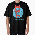 Golden Gate Bridge T-Shirt - Graphic Print Men Women - T-Shirt, Sweatshirt, Hoodie