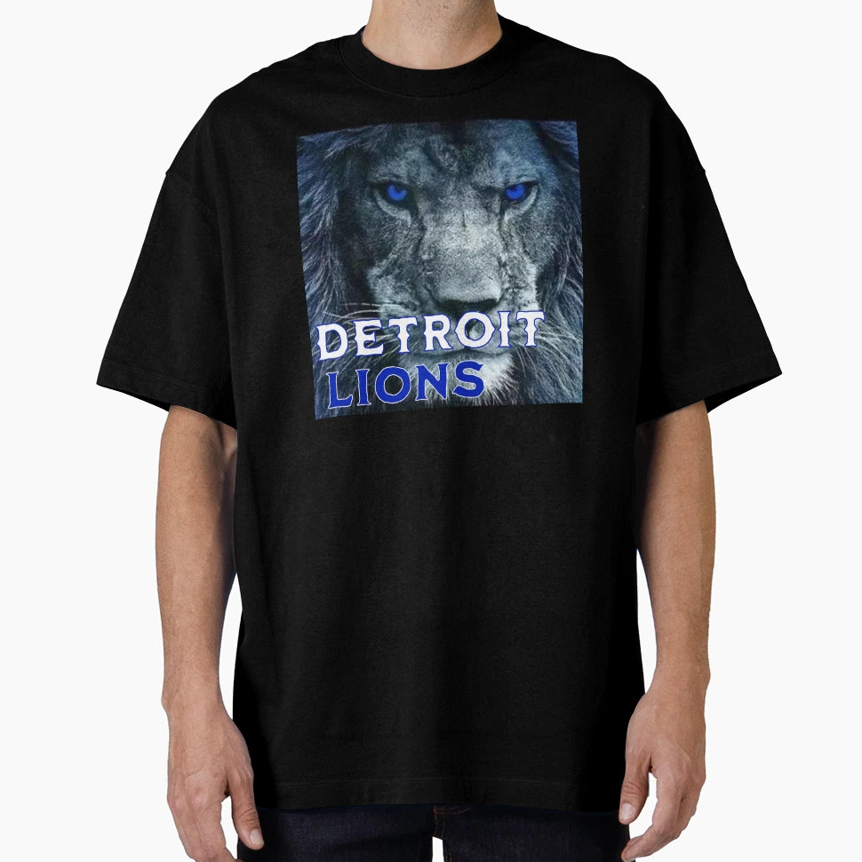 Detroit Lions T-Shirt - Graphic Print Unisex - T-Shirt, Sweatshirt, Hoodie