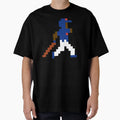 8 Bit Chicago Pixel Baseball Player T-Shirt - Fun Novelty Design Men Women - T-Shirt, Sweatshirt, Hoodie