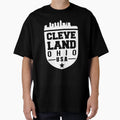 Cleveland Ohio Usa City Skyline T-Shirt - Graphic Print Men Women - T-Shirt, Sweatshirt, Hoodie