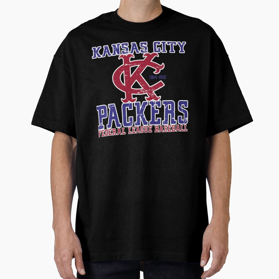 Kansas City Packers Defunct Team T-Shirt - Fun Novelty Design for Adults - T-Shirt, Sweatshirt, Hoodie