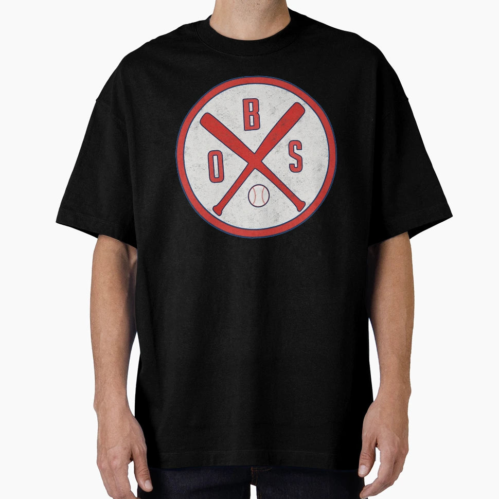 Boston Baseball Crossed Bats And T-Shirt - Novelty Apparel for Adults - T-Shirt, Sweatshirt, Hoodie