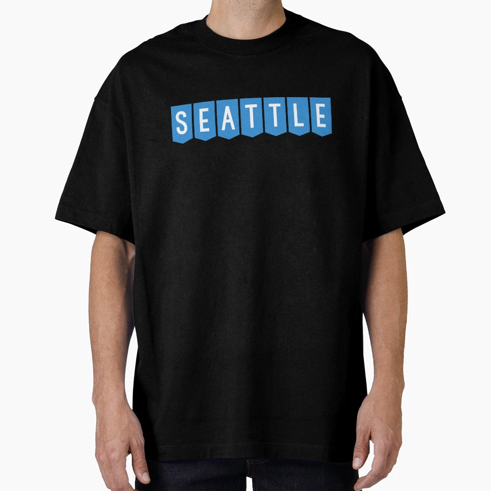 Seattle T-Shirt - Unique Graphic for Adults - T-Shirt, Sweatshirt, Hoodie