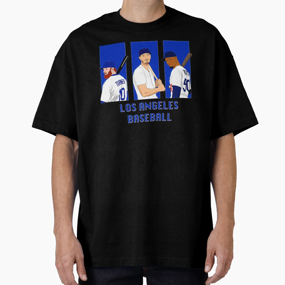 La Dodgers Los Angeles Baseball T-Shirt - Novelty Apparel Men Women - T-Shirt, Sweatshirt, Hoodie