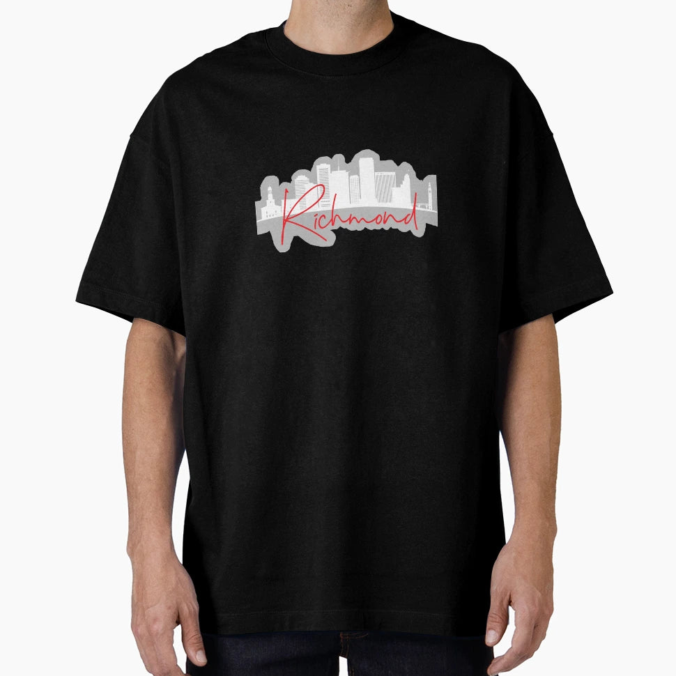 Richmond Cityscape T-Shirt - Aesthetic Graphic Men Women - T-Shirt, Sweatshirt, Hoodie