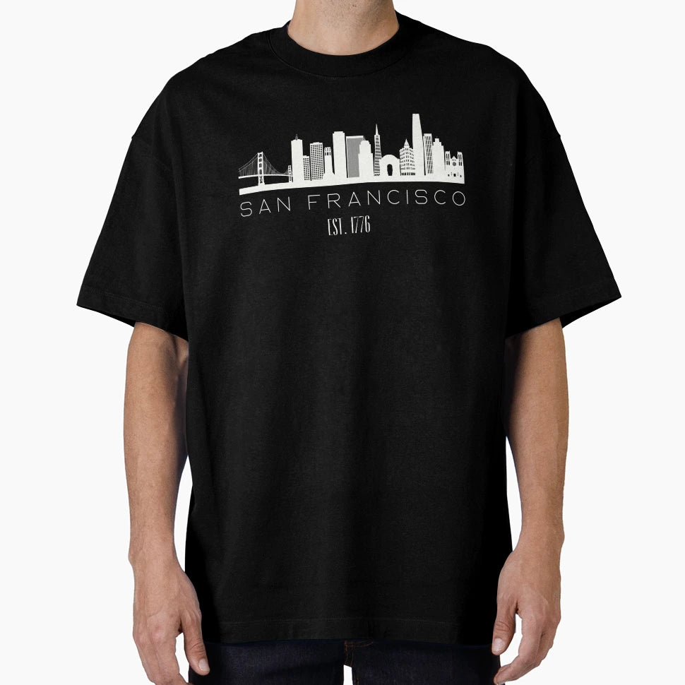 San Francisco Usa T-Shirt - Novelty Apparel for Adults - T-Shirt, Sweatshirt, Hoodie