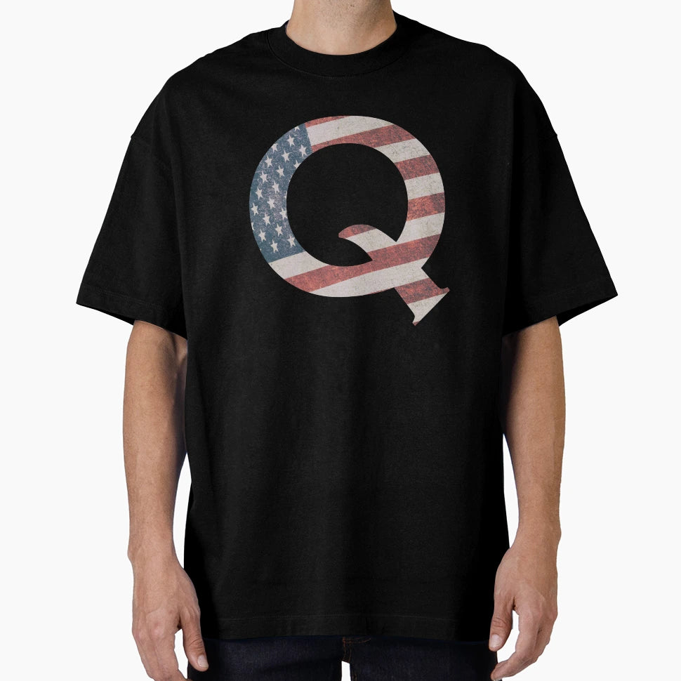 Q America T-Shirt - Trendy Graphic Men Women - T-Shirt, Sweatshirt, Hoodie