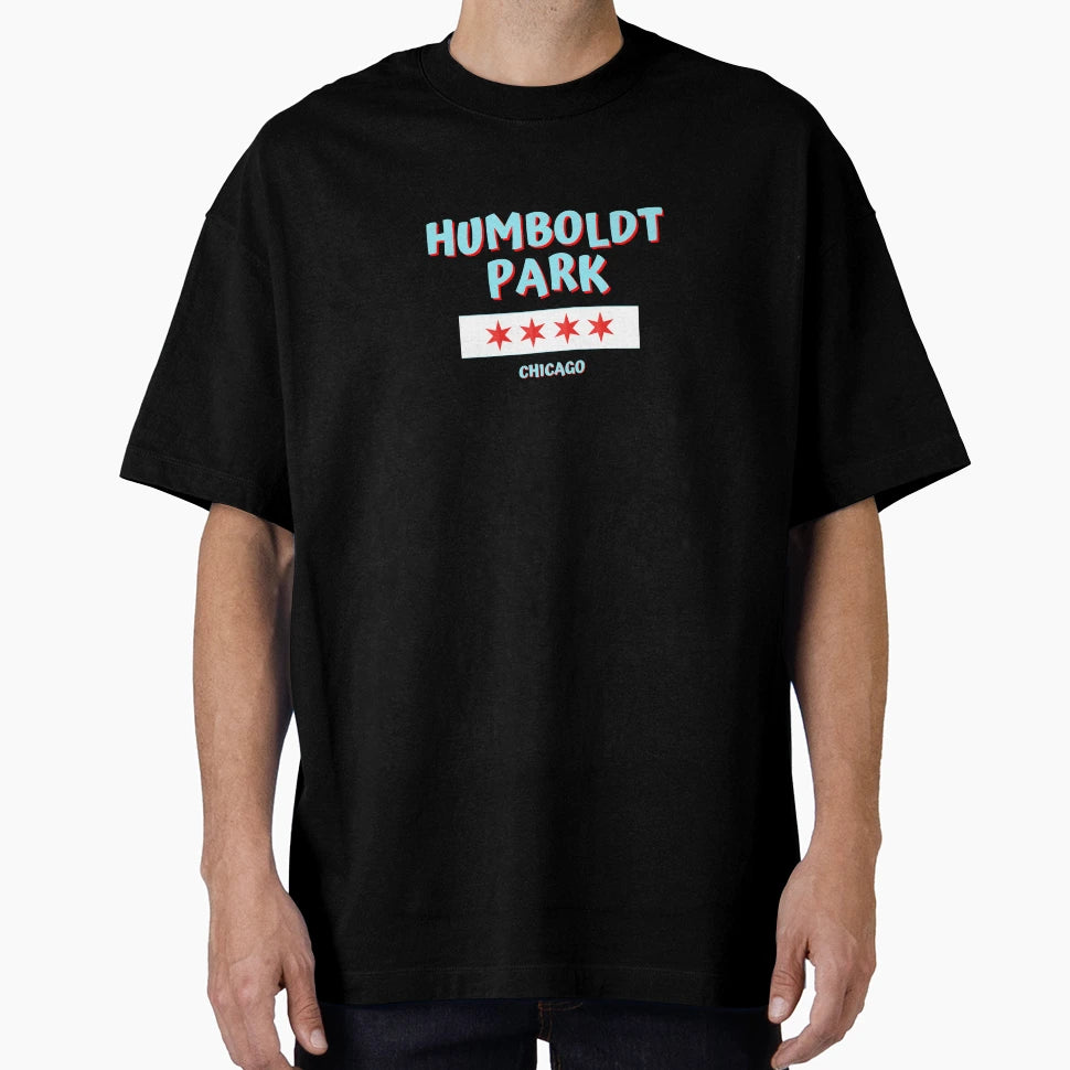 Chicago Neighborhood Pride Humboldt T-Shirt - Minimalist Print Men Women - T-Shirt, Sweatshirt, Hoodie
