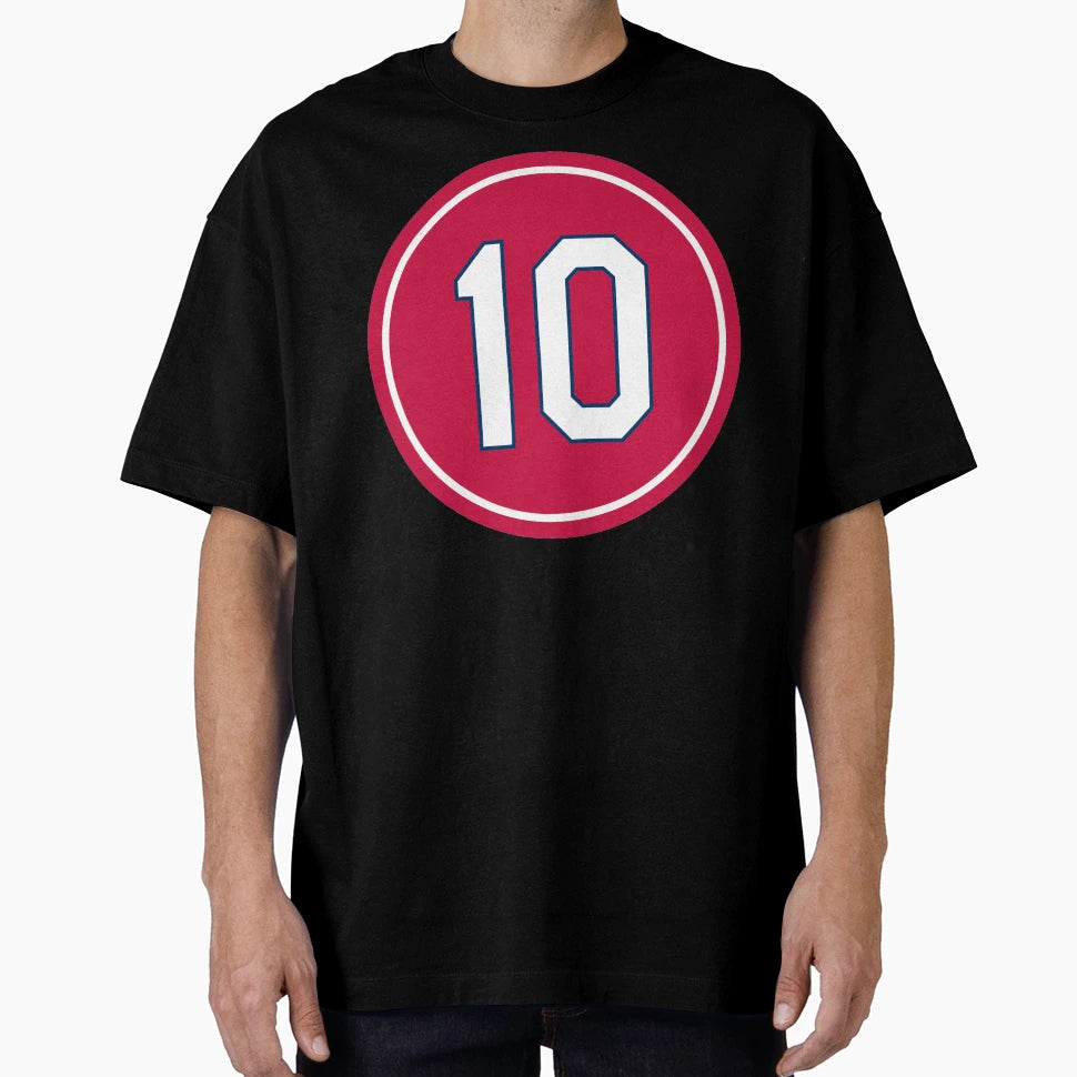 Tony Larussa 10 Jersey Number T-Shirt - Graphic Print Unisex - T-Shirt, Sweatshirt, Hoodie