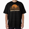 San Diego California Cityscape Sd T-Shirt - Minimalist Print for Adults - T-Shirt, Sweatshirt, Hoodie