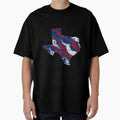 Abstract Texas State T-Shirt - Novelty Apparel for Adults - T-Shirt, Sweatshirt, Hoodie