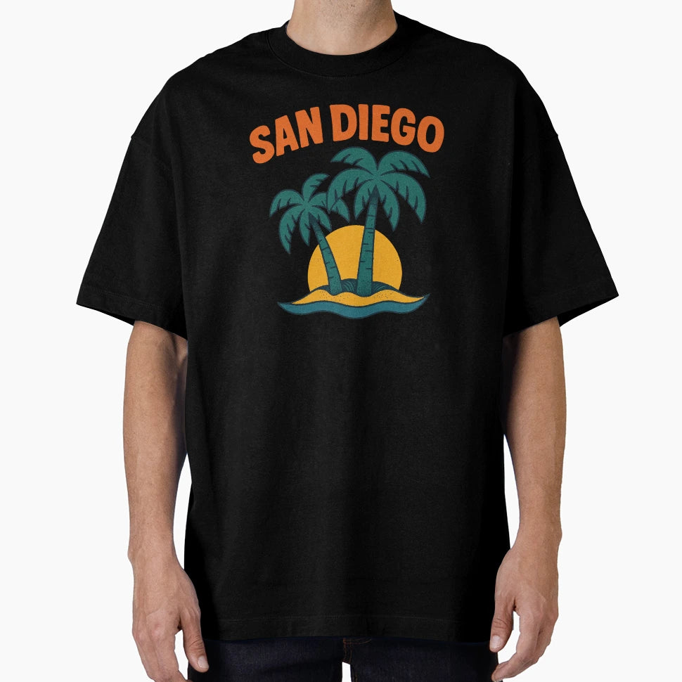 San Diego T-Shirt - Casual Everyday Wear Men Women - T-Shirt, Sweatshirt, Hoodie