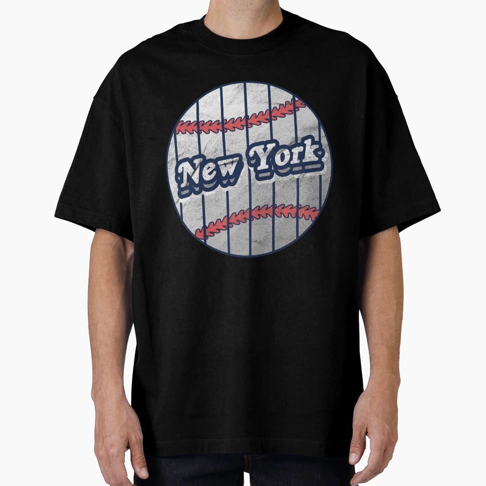 New York Baseball T-Shirt - Custom Art Print Unisex - T-Shirt, Sweatshirt, Hoodie