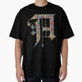 Multi Metallic Colored Floral T-Shirt - Casual Everyday Wear Men Women - T-Shirt, Sweatshirt, Hoodie