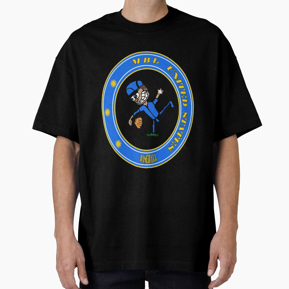 Baseball Cartoon T-Shirt - Fun Novelty Design for Adults - T-Shirt, Sweatshirt, Hoodie