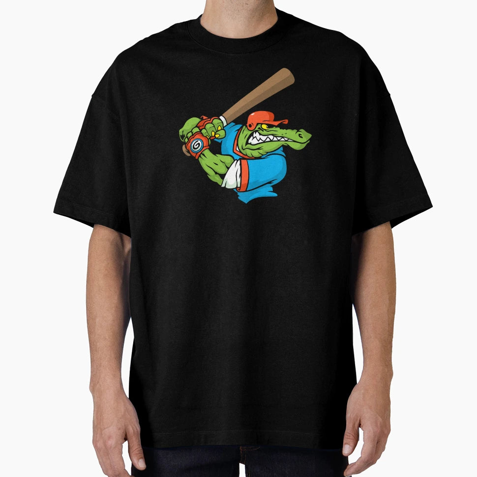 Gator Baseball T-Shirt - Aesthetic Graphic Unisex - T-Shirt, Sweatshirt, Hoodie