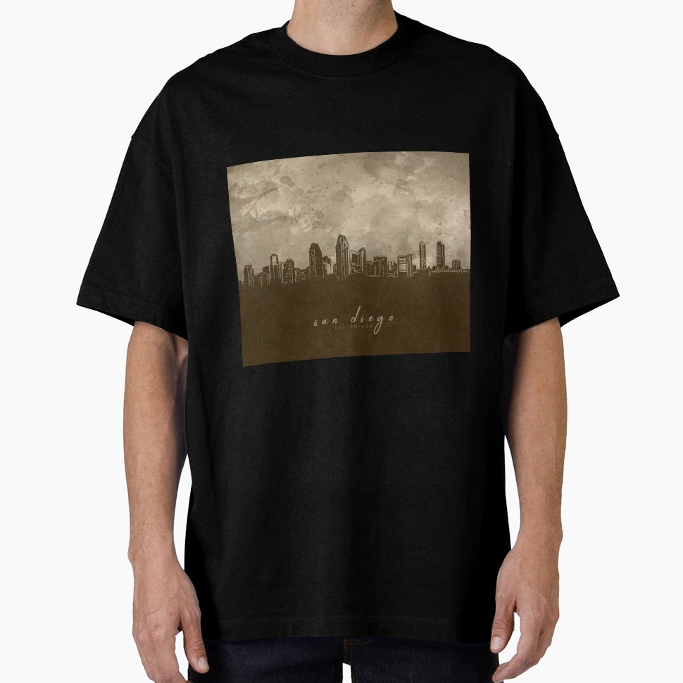 San Diego Skyline T-Shirt - Novelty Apparel Men Women - T-Shirt, Sweatshirt, Hoodie