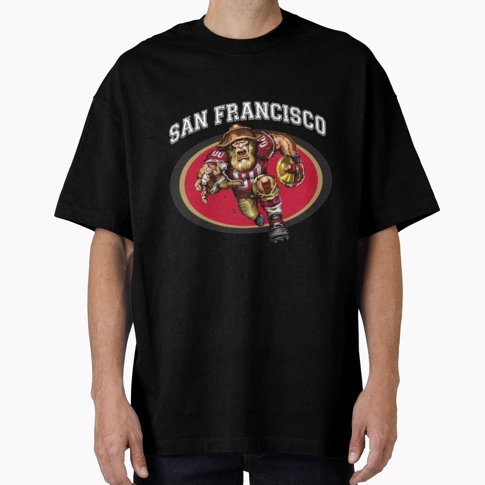 San Francisco Football T-Shirt - Trendy Graphic Men Women - T-Shirt, Sweatshirt, Hoodie