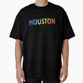 Houston Rainbow T-Shirt - Custom Art Print for Adults - T-Shirt, Sweatshirt, Hoodie