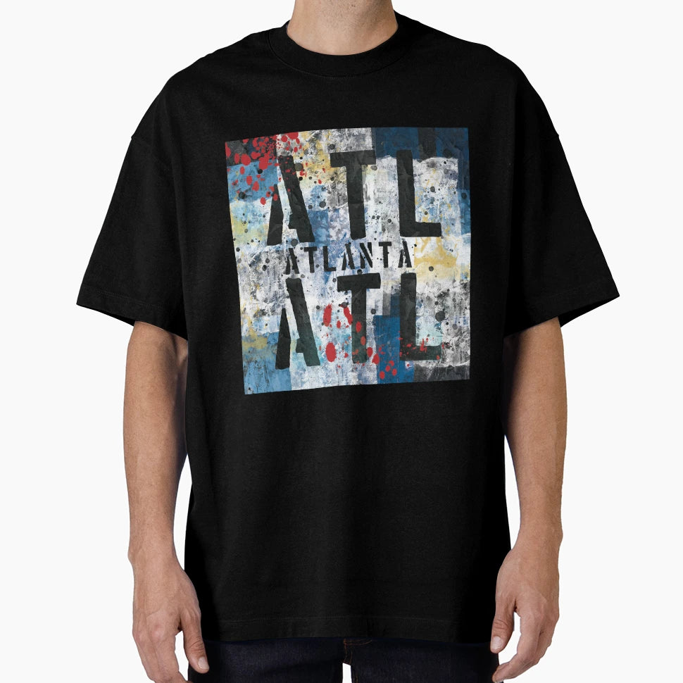 Atlanta T-Shirt - Unique Graphic for Adults - T-Shirt, Sweatshirt, Hoodie