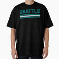 Seattle Baseball Stripe T-Shirt - Trendy Graphic Men Women - T-Shirt, Sweatshirt, Hoodie