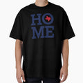Home Bold Letters And Texas Shape T-Shirt - Streetwear Style Men Women - T-Shirt, Sweatshirt, Hoodie